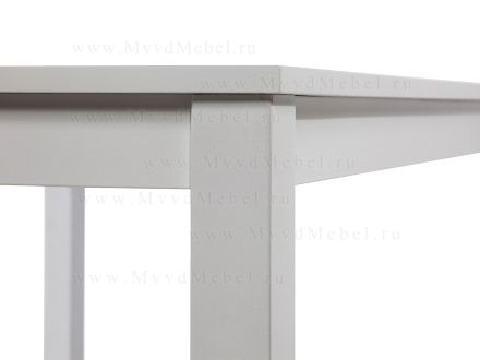 Стол обеденный ES-2 белый деревянный классический