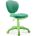 Стул-кресло XYL-1120C зелёное регулируемое по высоте для школьника (BM)