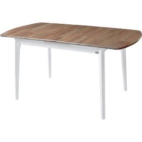 Стол раздвижной JIN E-HR3248R White+G.Washed деревянный